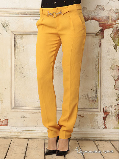 Брюки Waggon Paris, цвет желтый
