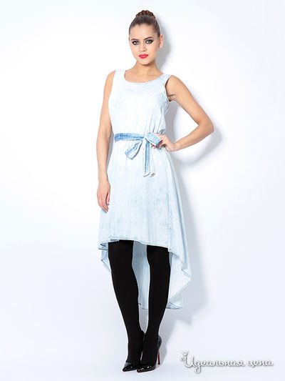 Платье Waggon Paris, цвет голубой