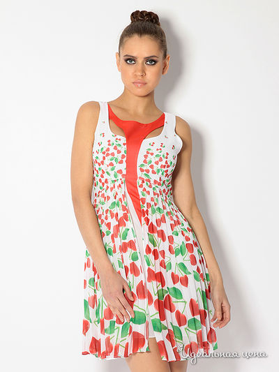 Платье Waggon Paris, цвет мультиколор