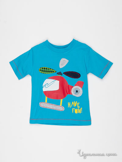 Футболка Minoti, цвет бирюзовый