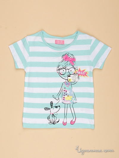 Футболка Minoti, цвет бирюзовая