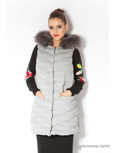 Жилет Tutto Bene, цвет серый