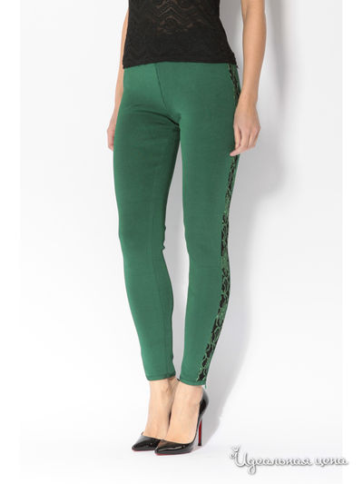 Леггинсы Tutto Bene, цвет темно-зеленый