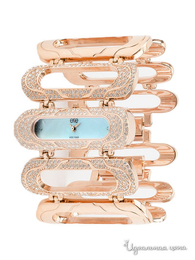 Часы наручные Elite, цвет золотой