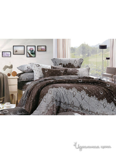 Комплект постельного белья 2-спальный Amore Mio, цвет мультиколор