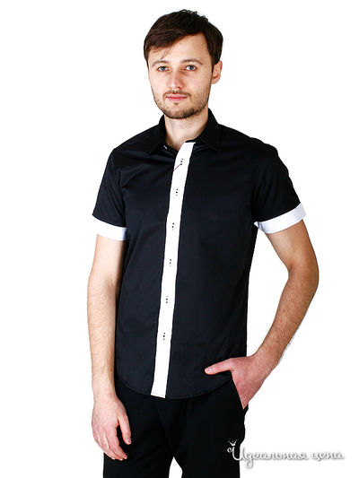 Рубашка Karflorens, цвет черная, белая