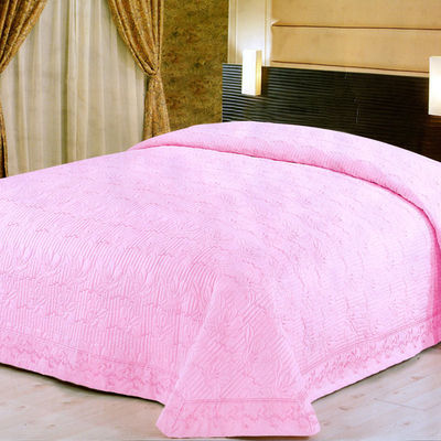 Покрывало Softline, цвет цвет розовый