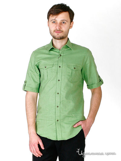 Рубашка Karflorens, цвет салатовая