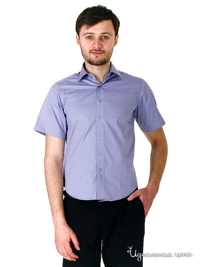 Рубашка Karflorens, цвет серая, сиреневая