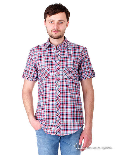 Рубашка Karflorens, цвет красная, синяя