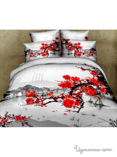 Комплект постельного белья,  сатин 3D двуспальный Arlet Arlet