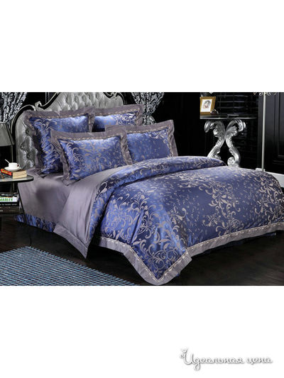 КПБ жаккард с вышивкой евро Arlet, цвет Мультиколор