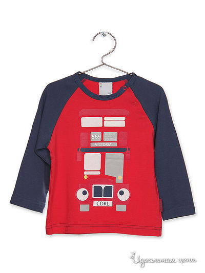 Футболка Coccodrillo, цвет синий/красный