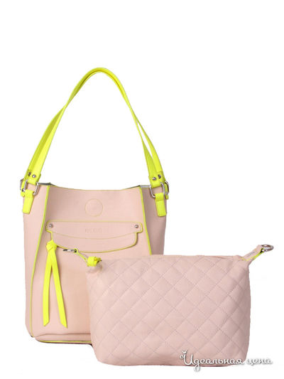 Сумка Pepe Moll, цвет бежево-салатовый