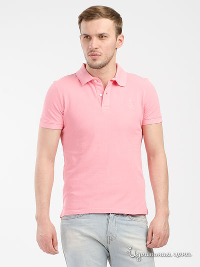 Поло Dsquared2, цвет розовый