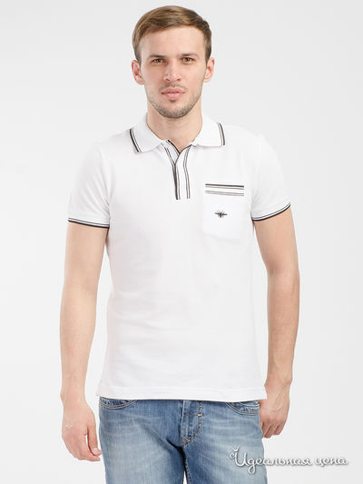 Поло Dior, цвет белый