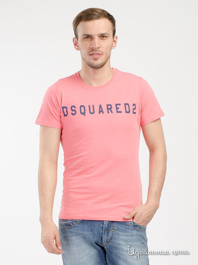 Футболка Dsquared2, цвет розовый