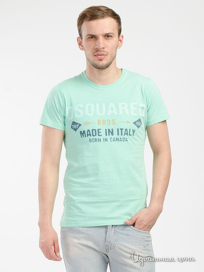 Футболка Dsquared2, цвет салатовый
