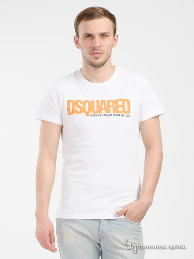 Футболка Dsquared2, цвет белый