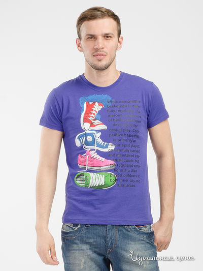 Футболка Lagos, цвет фиолетовая