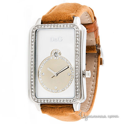 Часы Dolce&Gabbana, цвет цвет серебро / рыжий