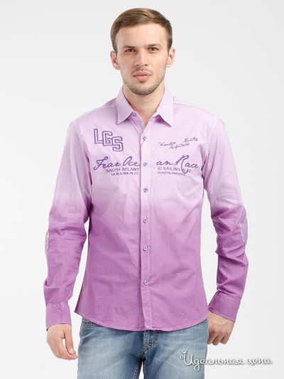 Рубашка Lagos мужская, цвет лиловая