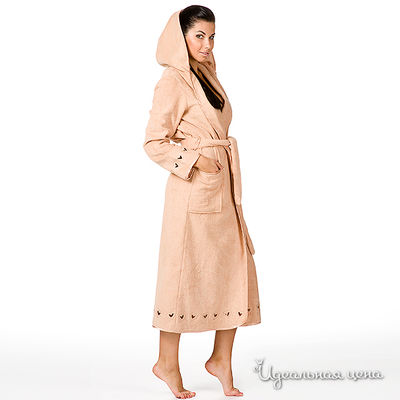 Халат Nic Club, цвет цвет бежевый