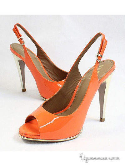 Туфли Klimini, цвет оранжевый