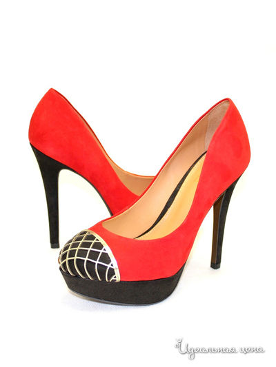 Туфли Klimini, цвет красный