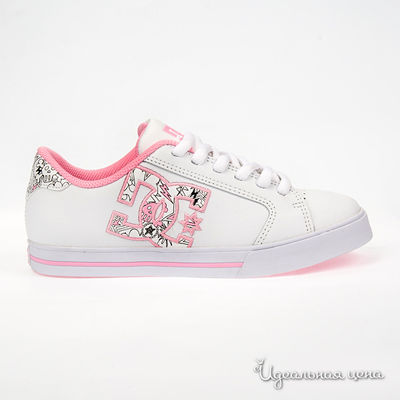 Кеды DC, цвет цвет белый / розовый