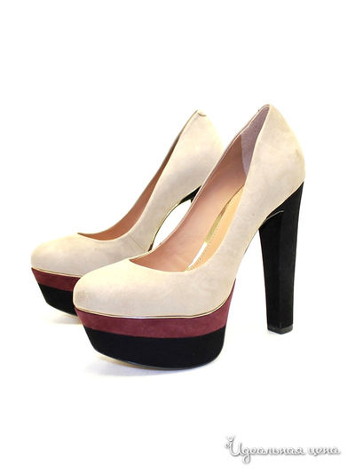 Туфли Klimini, цвет бежевый