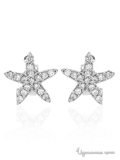 Серьги Enrico Coveri, цвет серебряный