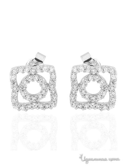 Серьги Enrico Coveri, цвет серебряный