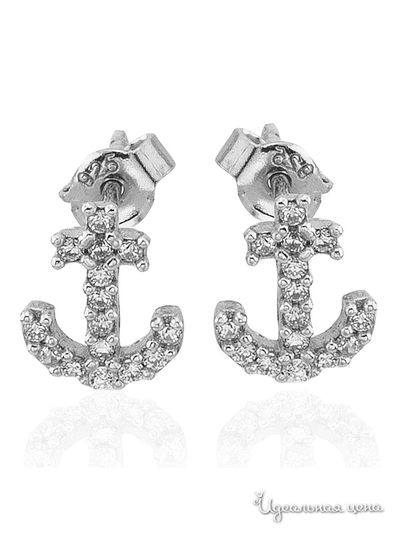 Серьги Enrico Coveri, цвет серебряный