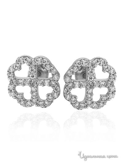 Серьги Enrico Coveri, цвет серебряный