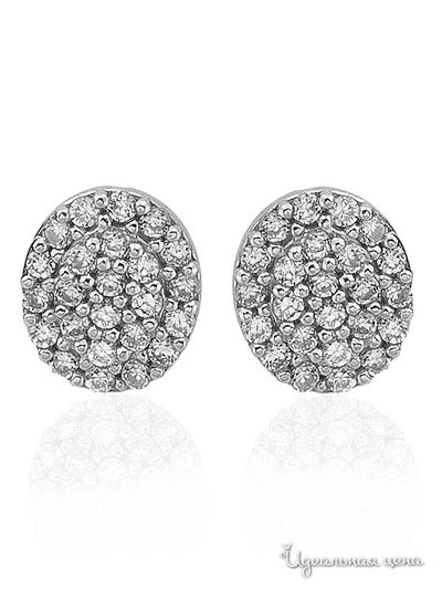 Серьги Enrico Coveri, цвет серебряный