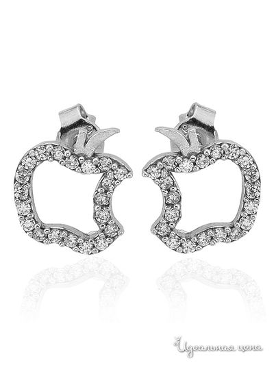 Серьги Enrico Coveri, цвет серебряный