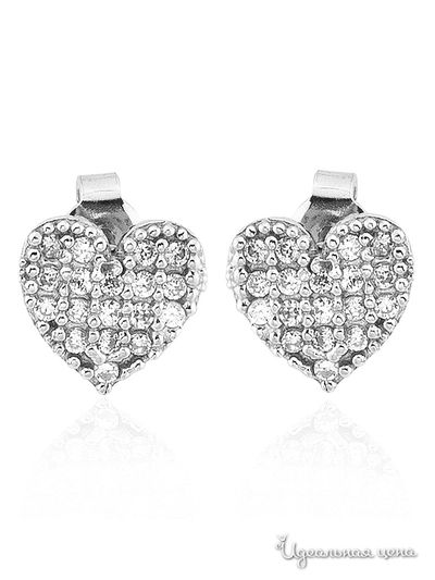 Серьги Enrico Coveri, цвет серебряный