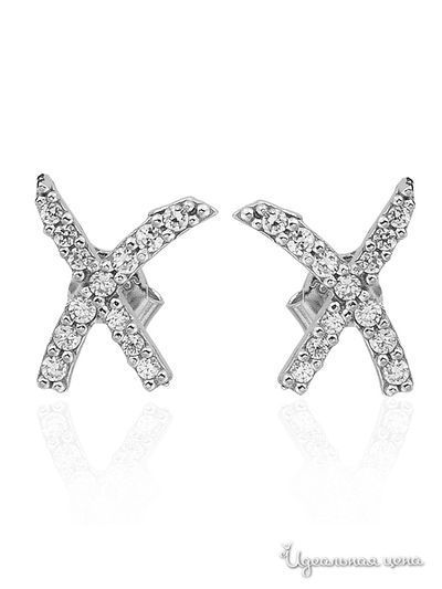 Серьги Enrico Coveri, цвет серебряный