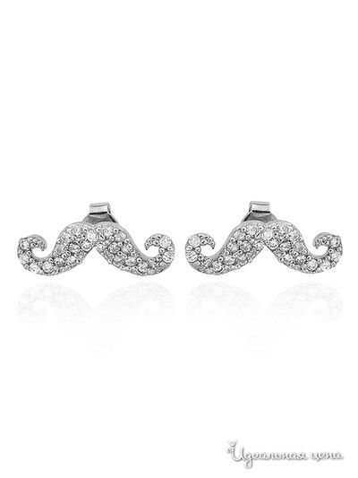 Серьги Enrico Coveri, цвет серебряный