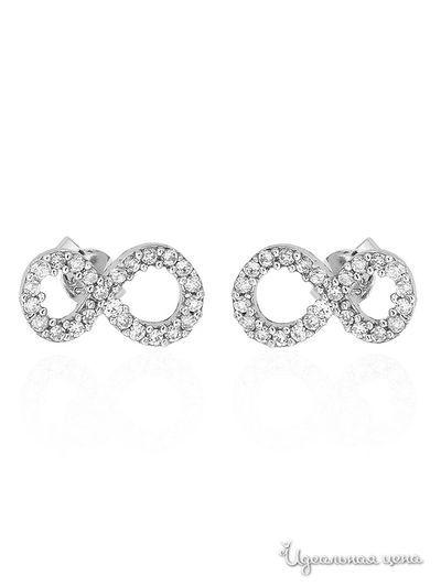 Серьги Enrico Coveri, цвет серебряный