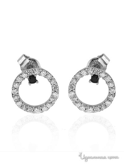 Серьги Enrico Coveri, цвет серебряный