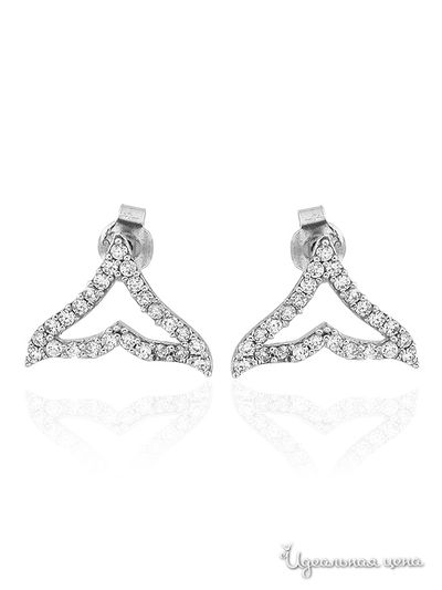 Серьги Enrico Coveri, цвет серебряный