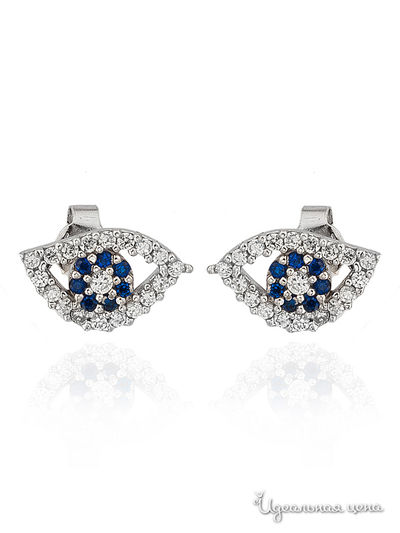 Серьги Enrico Coveri, цвет серебряный