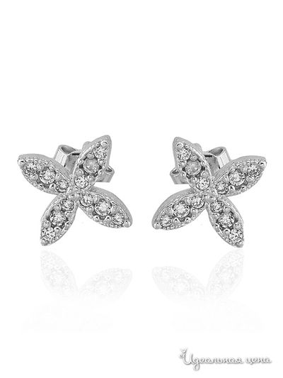 Серьги Enrico Coveri, цвет серебряный