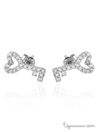 Серьги Enrico Coveri, цвет серебряный