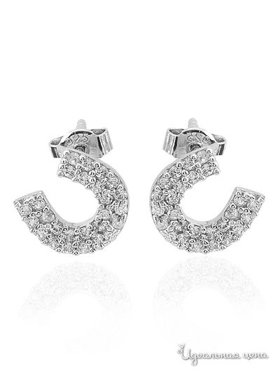 Серьги Enrico Coveri, цвет серебряный