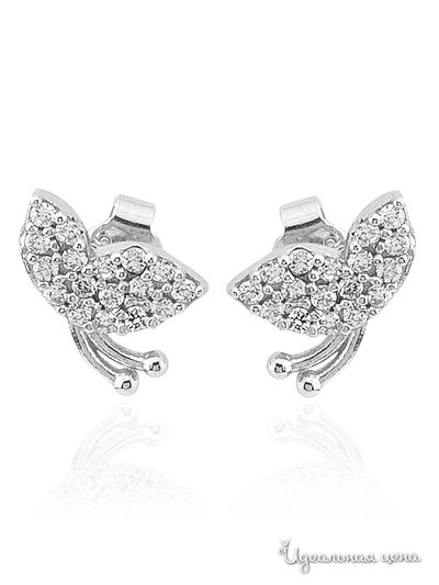 Серьги Enrico Coveri, цвет серебряный