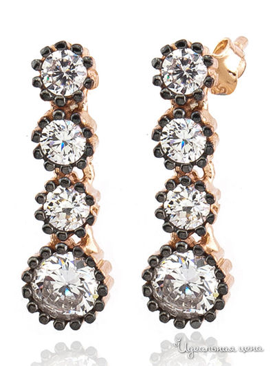 Серьги Enrico Coveri, цвет серебряный