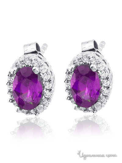 Серьги Enrico Coveri, цвет серебряный